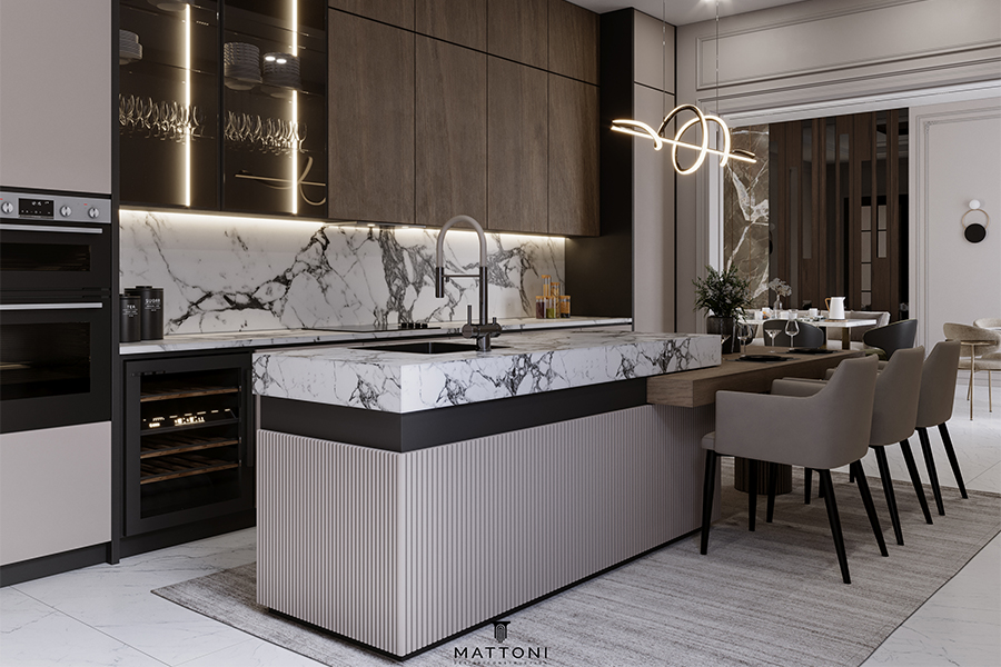 luxury kitchen&dining
